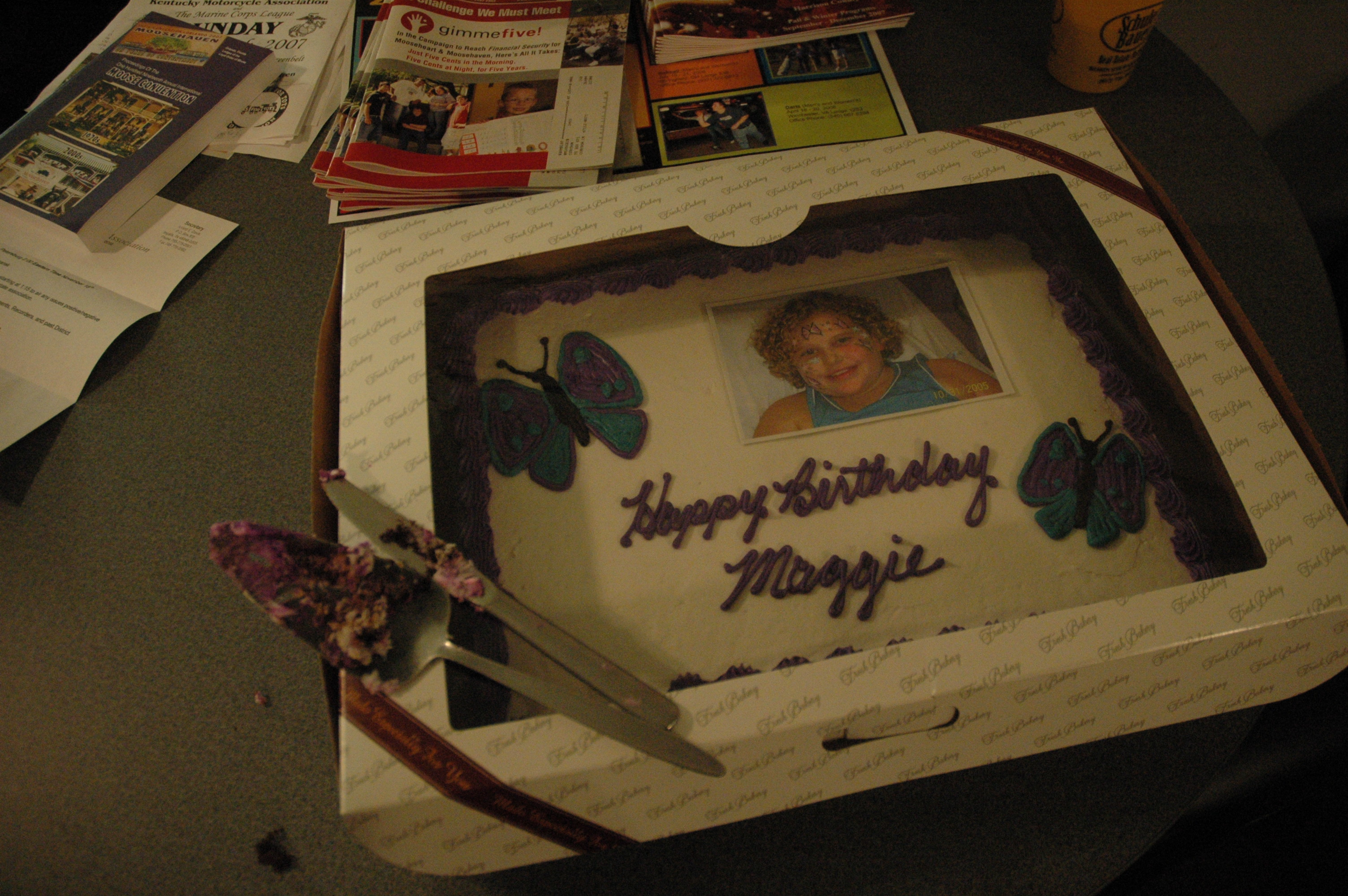 2007 Maggie Bays Birthday