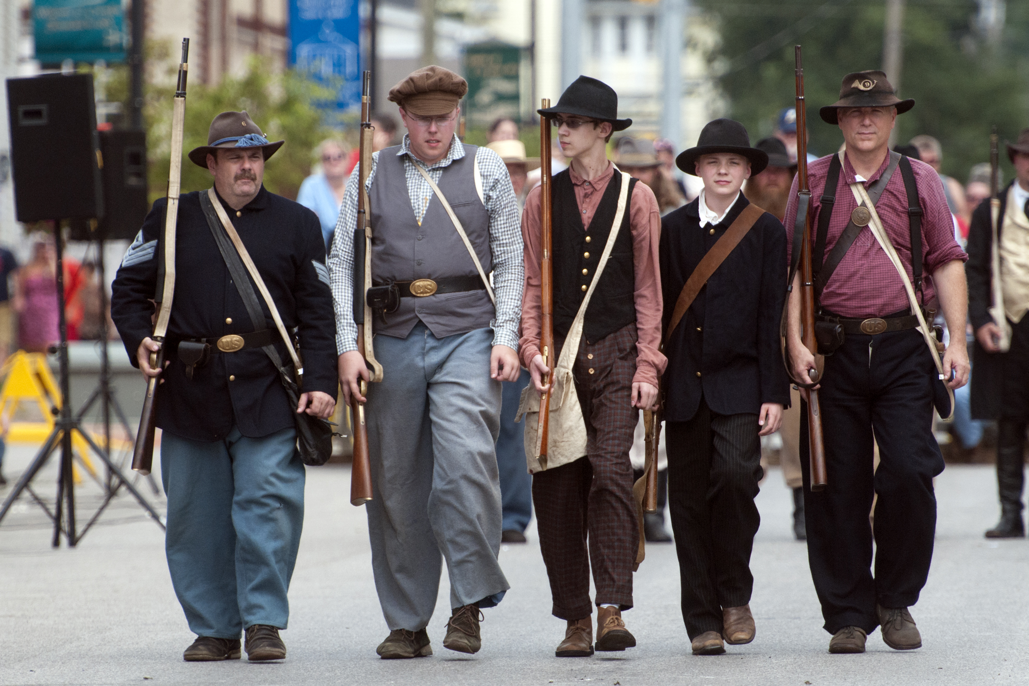 2015 Morgans Raid Reenactment